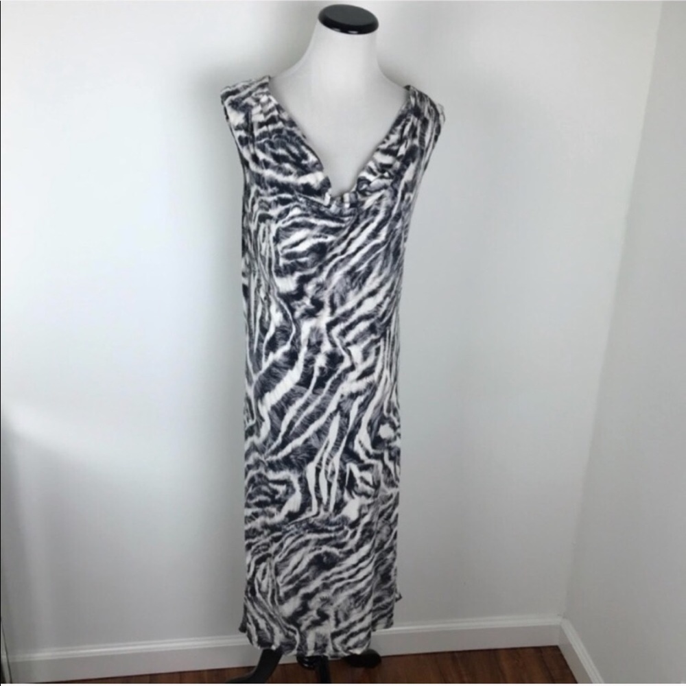 Anthropologie Printed Knit Maxi Dress Brand Velvet